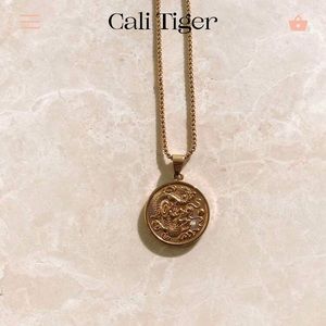 Cali Tiger Dragon Pendent